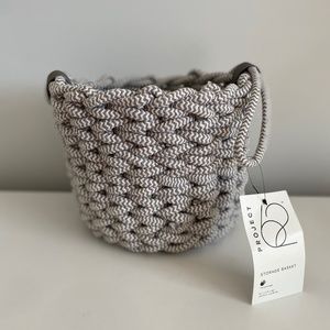 Project 62 Gray and White Storage basket